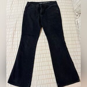 Old Navy Women's Black Flare Jeans